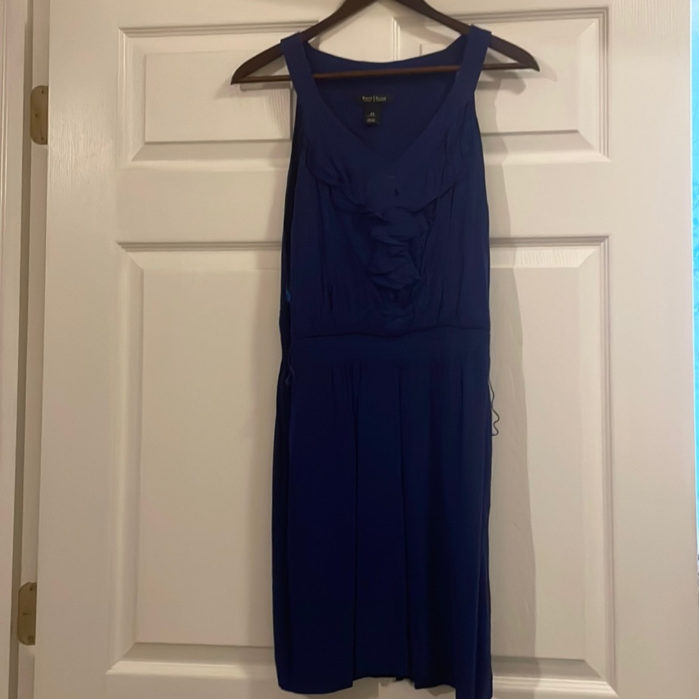 White House Black market blue Short Summer Dress Wedding Guest, or  Formal Dress